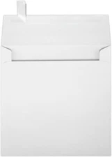  Square Invitation Envelopes | Peel & Press | 5 1/2" x 5 1/2" | | Bright White