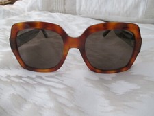 Gucci GG0036SN 003 Havana-Gradient Brown Square Women's Sunglasses 54-22-140