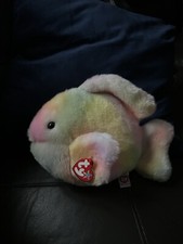 TY BEANIE BUDDY - Coral the fish soft toy plush. 