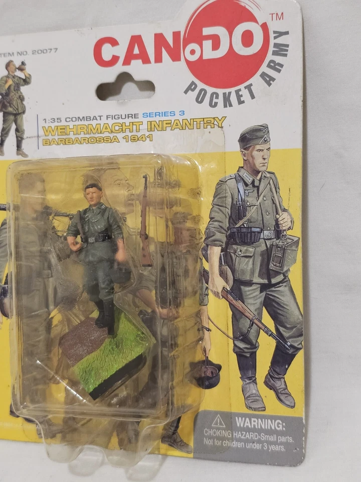 CanDo Pocket Army Wehrmacht Infantería Barbarroja 1941 #20077 Serie 3 Foto 3 de 4