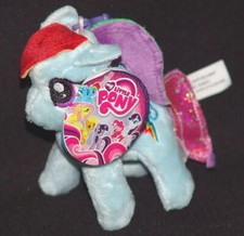My Little Pony NEW WITH TAGS Rainbow Dash Plush Clip on MLP