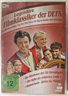 Legendäre Filmklassiker der DEFA, 3 DVDs, 3 Filme, Rarität, NEU/OVP