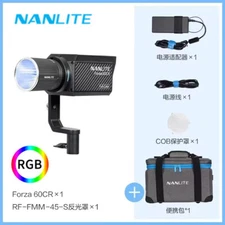 Nanlite Forza 60CR RGBWW Led Video COB light Full Color CTT 1800K-20000K APP 