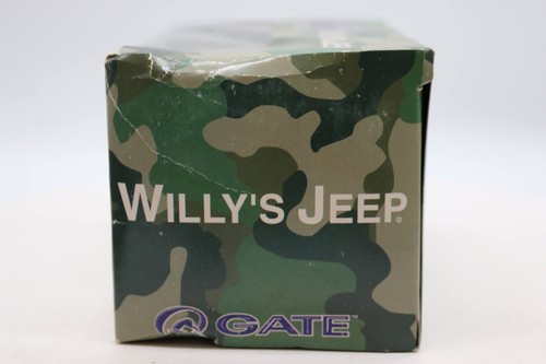 Gate Willy’s Jeep Army Green 1:32 Scale NIB - Picture 4 of 7