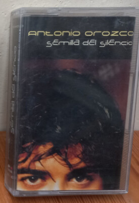 CINTAS DE CASETE, ANTONIO OROZCO, SEMILLA DEL SILENCIO, CASSETT