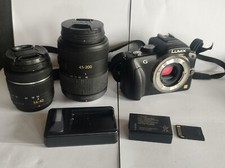 Panasonic Lumix G3 Mirrorless Digital Camera w/ G Vario 14-42 & 45-200mm F/4-5.6
