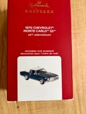 Hallmark Keepsake Ornament 2020 1970 Chevrolet Monte Carlo SS 50th Anniv Limited