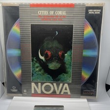 NOVA: CITIES OF CORAL Laserdisc LD EXCELLENT CONDITION VERY RARE GREAT VIDEO 