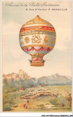 CAR-AAPP8-0660 - AVIATION - 1783 - First Air Balloon Flight