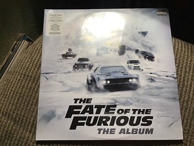 THE FATE OF THE FURIOUS 2017 2-LP SOUNDTRACK OOP ATLANTIC PRINT BRAND NEW