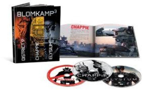 Chappie / District 9 / Elysium - Set (Blu-ray) Hugh Jackman Dev Patel Ninja
