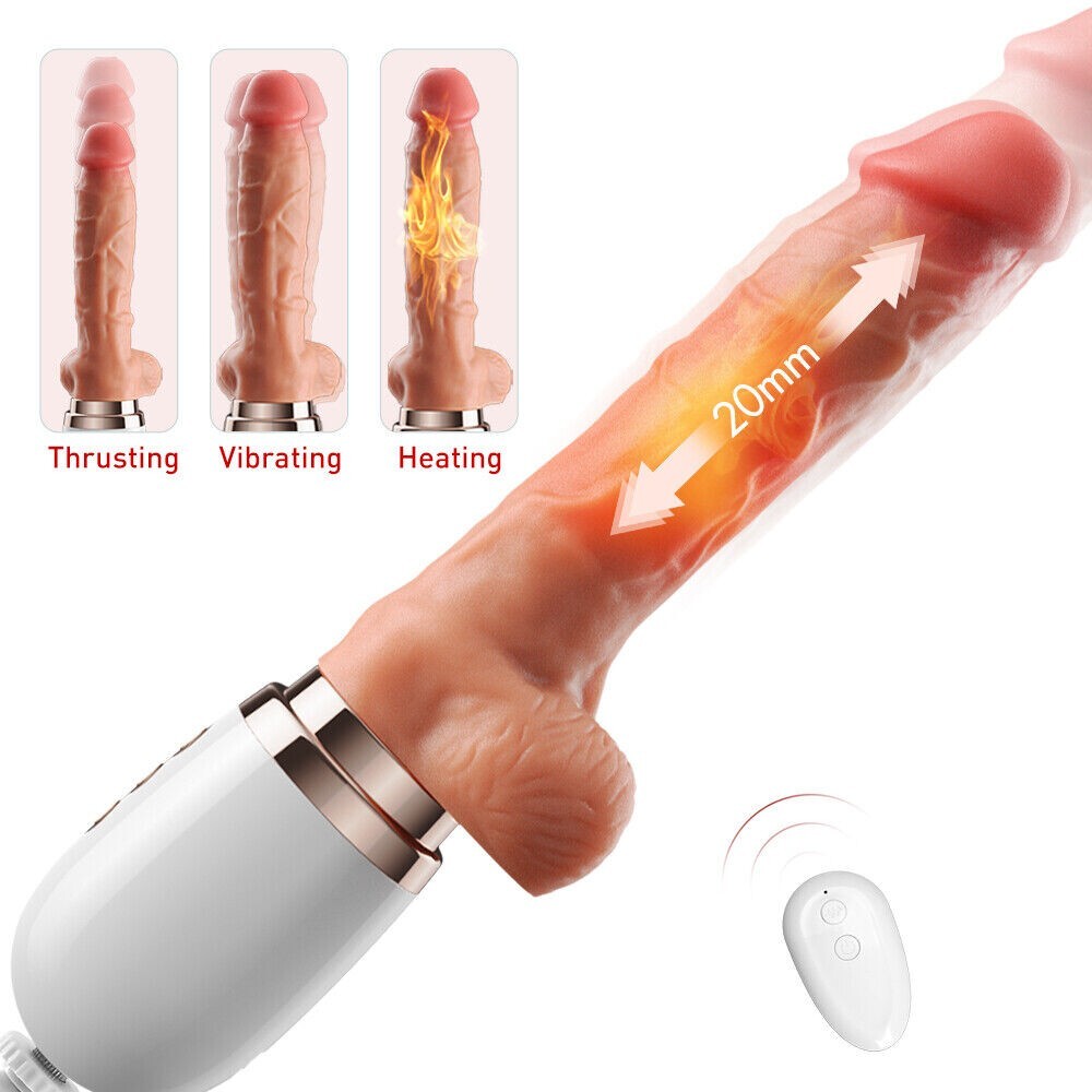 Automatic Sex Machine for Adults with Dildo & Masturbator Attachment  