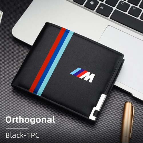 Portatarjetas billetera de cuero de alta calidad para autos BMW M Performance - Imagen 20 de 60