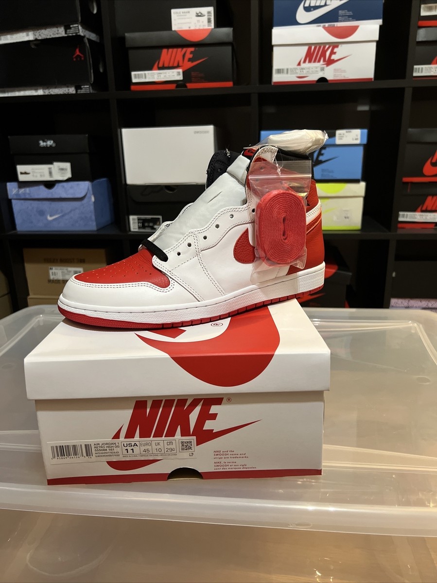 Michael Jordan White And Red Jordans 11 Michael Jordan Autographed