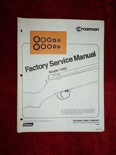 Crosman 1400 - Two 2 O-Ring Seal Kit Factory Service Manual Guide