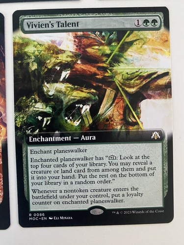 *Non-Foil* EXT ART Planeswalker Talents (5) MTG MOM NM/MT March Of The Machine - Picture 7 of 8