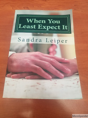 When You Least Expect It by Sandra Leiper (English) Paperback Book