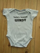Babble Boom 'Today's Forecast: Windy' Vest Bodysuit 0-3 Months