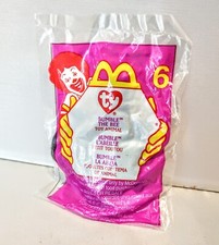 Bumble the Bee Bug McDonald's Toy #6 Beanie Baby Plush Figure Stuffed Animal