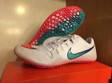 Nike Zoom Ja Fly 3 Mens 13 Womens 14.5 White Flash Crimson Black Track Spikes