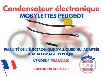 Condensateur électronique pour mobylettes Peugeot (103/BB...) - Bild 1 von 4