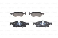 Bosch 0 986 494 197 Bremsbelagsatz, Scheibenbremse Vorderachse FÜR Dacia Renault