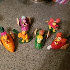 1988 McDonalds Fraggle Rock Cars plus Wembly  Gobo Figures - Free Ship