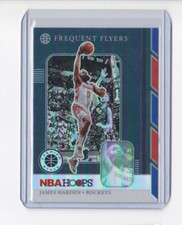 JAMES HARDEN 19-20 HOOPS PREMIUM STOCK PURPLE PARALLEL FREQUENT FLYERS INSERT