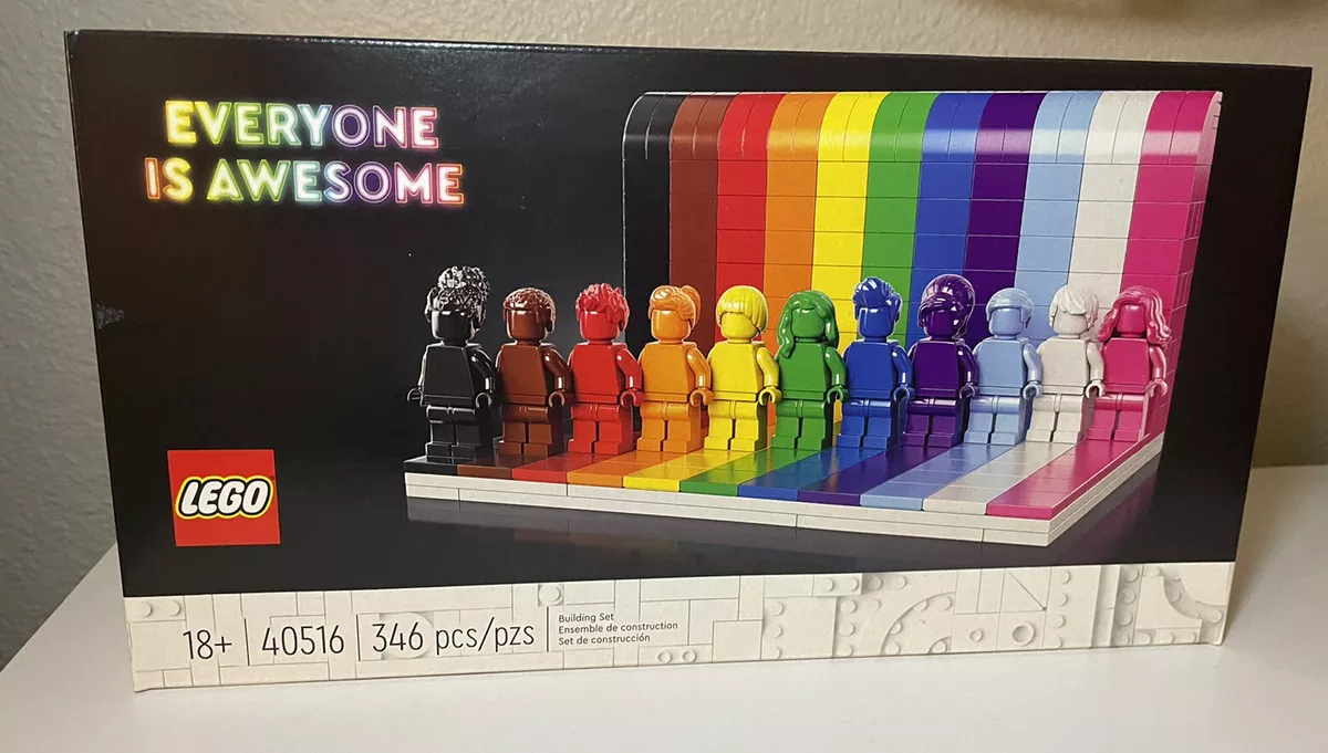 LEGO 40516 Everyone is Awesome! Lego Pride Set **New and Sealed