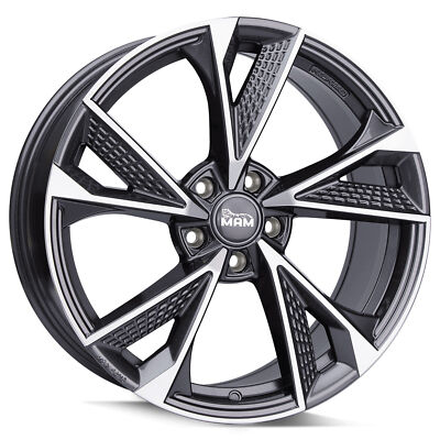 19 Zoll MAM RS6 Palladium Polish ET30 Alufelgen für C 30cdi 32 55 AMG Kombi 203K