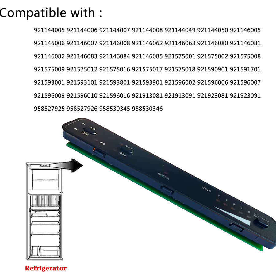 Control Unit For Rv Refer Rvr Fit Dometic RV Refer Control Panel 2-way | 2932884055 | 2932884097 ...