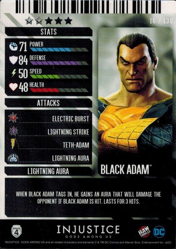 DC Injustice Cards (Series 4) Gods Among Us Arcade Game (Multi Listing) - Picture 29 of 107
