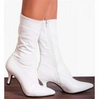 White Ankle Boots for Women
