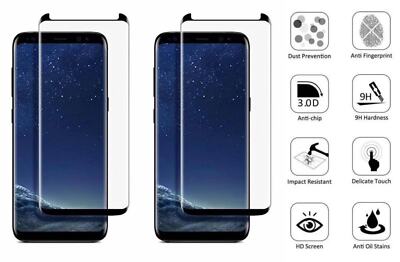 2x para Samsung Galaxy s8 s9 plus note 8 9 protector de pantalla vidrio durate 10d 2x para Samsung Galaxy s8 s9 plus note 8 9 protector de pantalla vidrio durate 10d