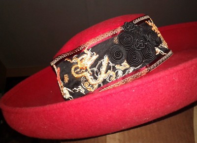 Joe Bill Miller Michael Howard 100% red wool Dragon 17  display picture 2