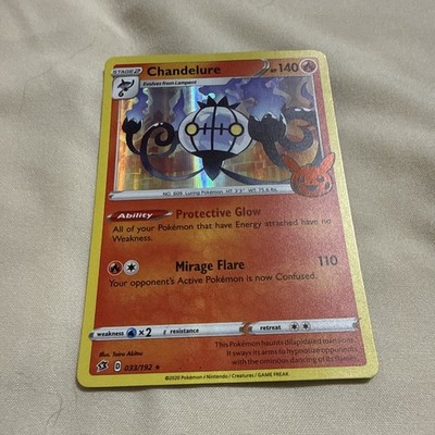 Pokemon TCG Trick or Trade - Chandelure - Holo Rare 033/192 | eBay