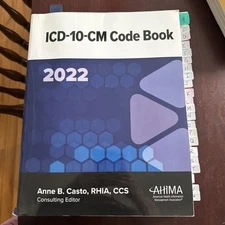 ICD-10-CM Code Book, 2022, Casto, Anne B.