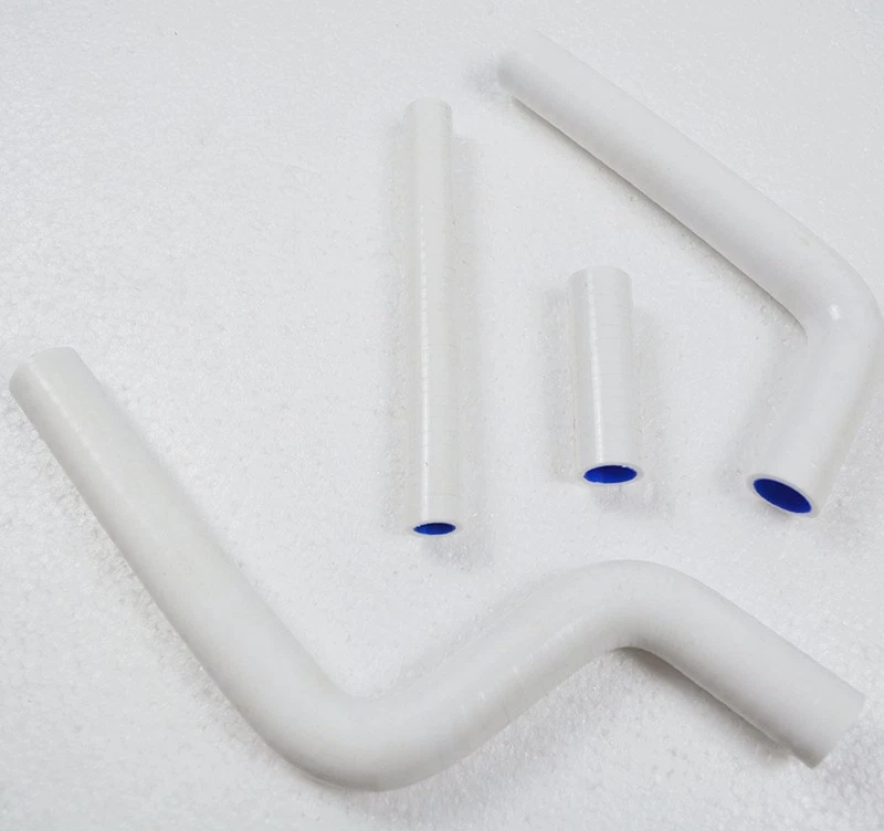 Manguera de radiador de silicona refrigerante blanca para Yamaha YZ125 YZ 125 1996-2017 Foto 4 de 4