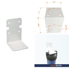 Whole House Mounting Bracket for 10" and 20" Water Filter Housing, Compatible