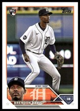 2023 Topps #494 Brendon Davis RC
