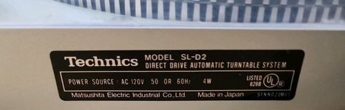 Technics SL-D2 Direct Drive Automatic Turntable System - Es funktioniert, ohne Nadel! - Bild 3 von 4