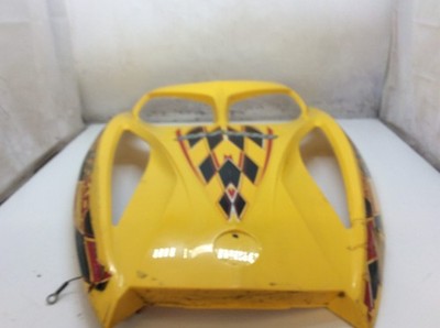 Ski-Doo 2004 Used OEM Rev MXZ 600 Yellow Hood 517302807 MX Z 600