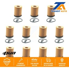 Engine Cartridge Oil Filter (11 Pack) For Mercedes-Benz GLC300 C300 GLA250 2500