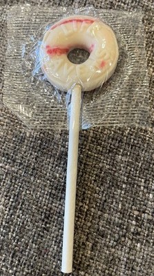 Vintage 1980 s LIFE SAVERS CANDY CANE LOLLIPOP  Sealed  New Old Stock  RARE!!