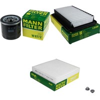 Mann-Filter Inspektionspaket Filterset Passend FüR Suzuki Swift IV 1.2 FZ NZ