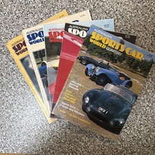 Sports Car World Quarterly - 5 X Book Bundle, 1978, 1980, 1981