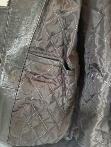 Top Gun G1 Giacca Uomo Bomber Pilota Aviatore Giacca Pelle di Vacchetta - Foto 11 di 22