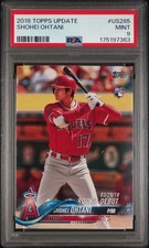 2018 TOPPS UPDATE #US285 SHOHEI OHTANI ROOKIE RC PSA 9