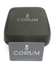 CORUM Zippered Watch Pouch Travel Box & Cushi...