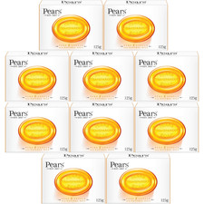 Pears Gentle Care Transparent Amber Bar Soap 125g x10
